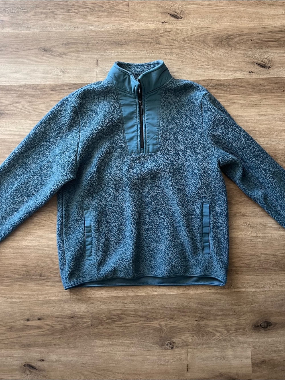 Old Navy Men's Half-Zip Fleece Pullover - Slate Blue